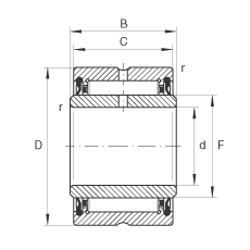 LS NA4904-2RSR, ߴϵ 49ɂ(c)ܷ