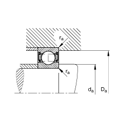 S 635-2RSR, (j) DIN 625-1 ˜ʵҪߴ, ɂ(c)ܷ