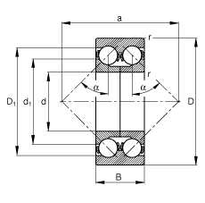 ǽ|S 3310-DA-MA, (j) DIN 628-3 ˜ʵҪߴ磬pɷxʷփȦ|  = 45