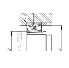 {(dio)ĝLS 22340-K-MB + AH2340, (j) DIN 635-2 ˜ʵҪߴ, F׺ж